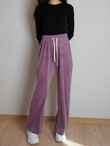 Velvet Sweat Pants