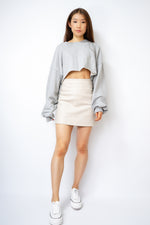 Alice Mini Leather Skirt